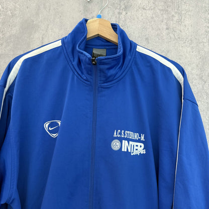 00s vintage 古着　ビンテージ　ナイキ　NIKE トラックジャケット　スポーツ　ストリート　胸元刺繍　スケーター