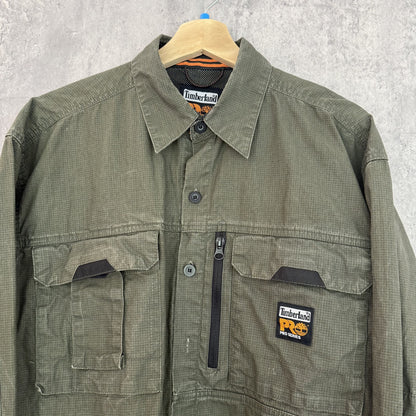 90s vintage 古着　ビンテージ　ティンバーランド　Timberland　長袖シャツ　アウトドア　ストリート