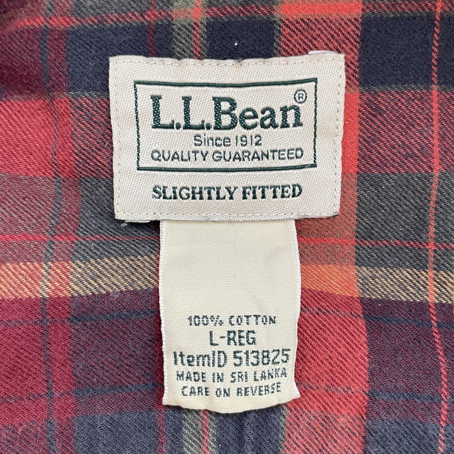 90s vintage 古着　ビンテージ　エルエルビーン　LLBean　長袖シャツ　ロングスリーブ　チェック柄　ツーポケ　アウトドア