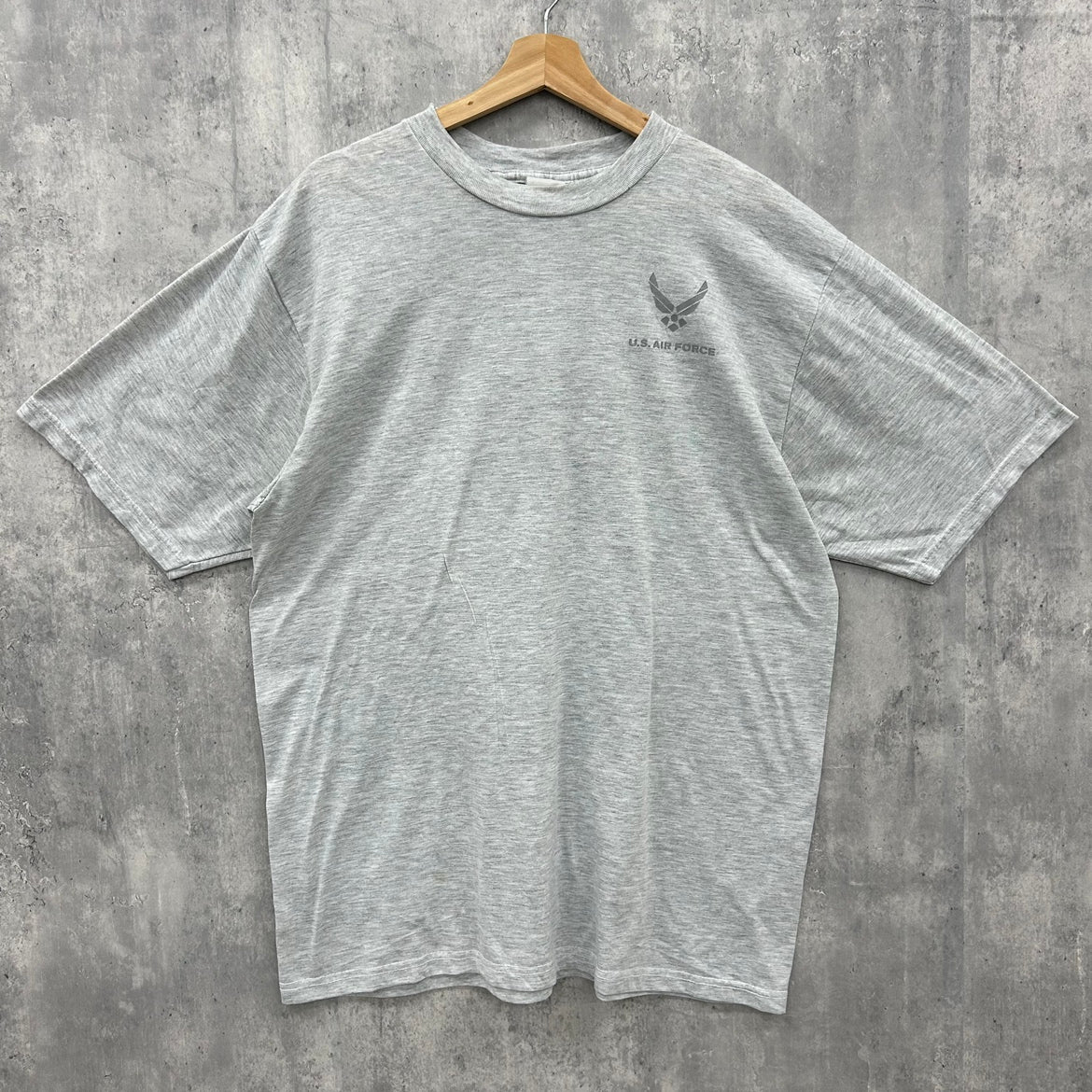 00s U.S.AIR FORCE T-shirt エアーフォース リフレクター Tシャツ 古着 ビンテージ グレー