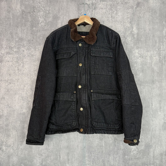 00s vintage 古着　ビンテージ　ラングラー　wrangler ワーク系　アウトドア　コーデュロイ　カジュアル　デニムジャケット　フルジップ