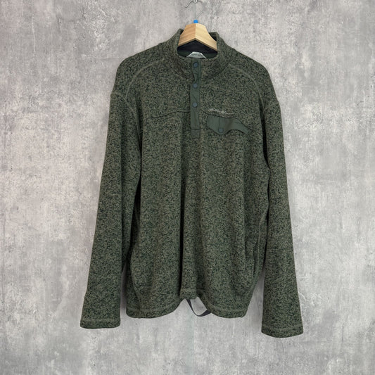 00s vintage 古着　ビンテージ　エディーバウアー　EddieBauer　フリースジャケット　カジュアル　ストリート　刺繍