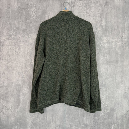 00s vintage 古着　ビンテージ　エディーバウアー　EddieBauer　フリースジャケット　カジュアル　ストリート　刺繍