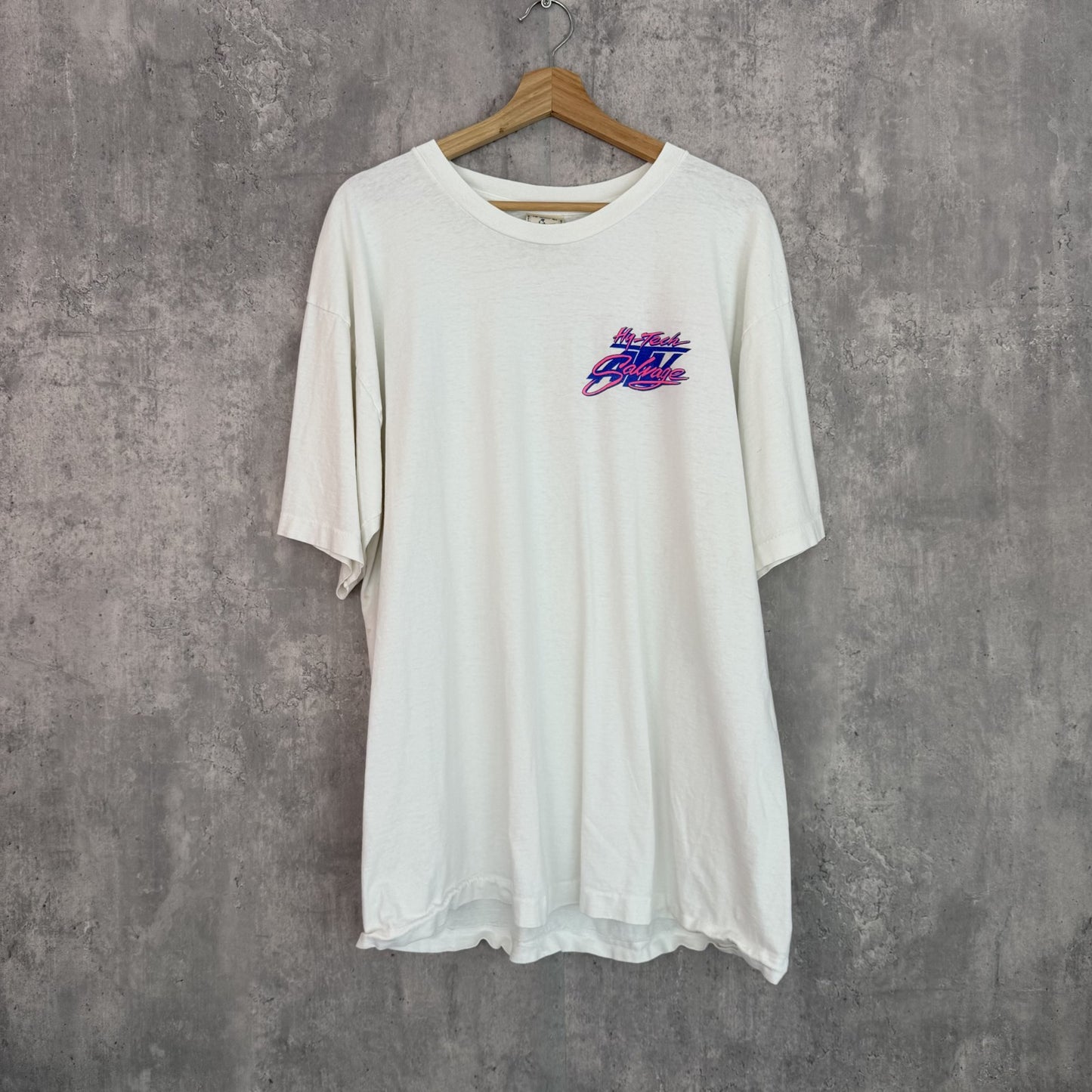 90s　vintage 古着　ビンテージ　アローレ　USA製　オーバーサイズ　両シングル　プリント