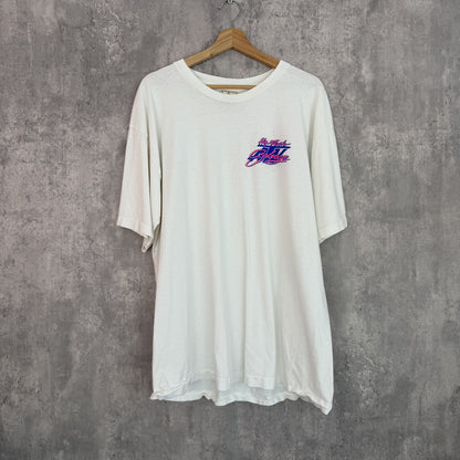 90s　vintage 古着　ビンテージ　アローレ　USA製　オーバーサイズ　両シングル　プリント