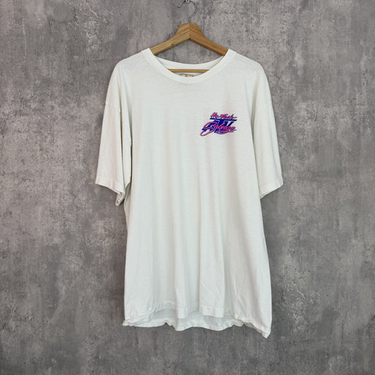 90s　vintage 古着　ビンテージ　アローレ　USA製　オーバーサイズ　両シングル　プリント