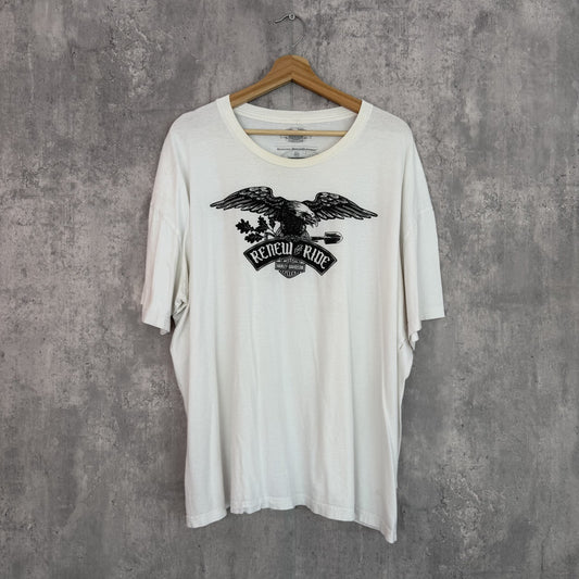 00s vintage 古着　ビンテージ　ハーレーダビッドソン　HARLEYDAVIDSON USA製　オーバーサイズ　バイカー　ストリート　アメカジ　両面プリント