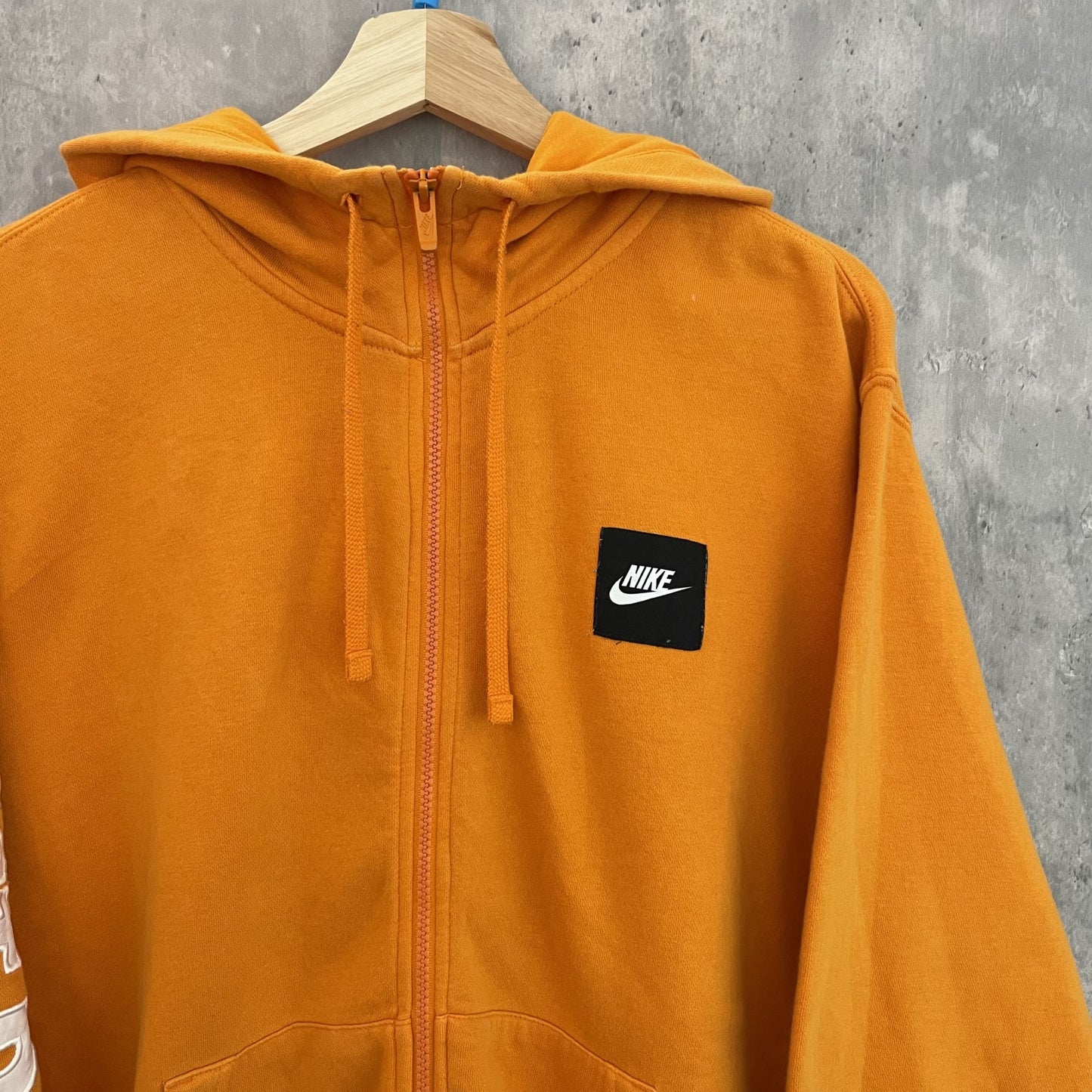 00s vintage 古着　ビンテージ　NIKE ナイキ　ジップアップ　フーディー　パーカー　JUSTDOIT ドローコード