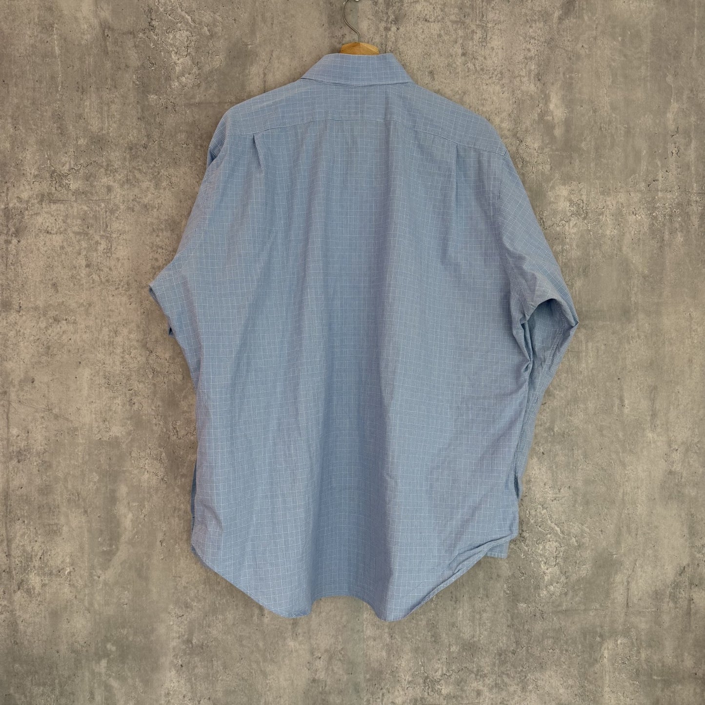 90s vintage 古着　ビンテージ　ラルフローレン　RalphLauren 長袖シャツ　刺繍ロゴ　チェック　ボタンダウン　カジュアル