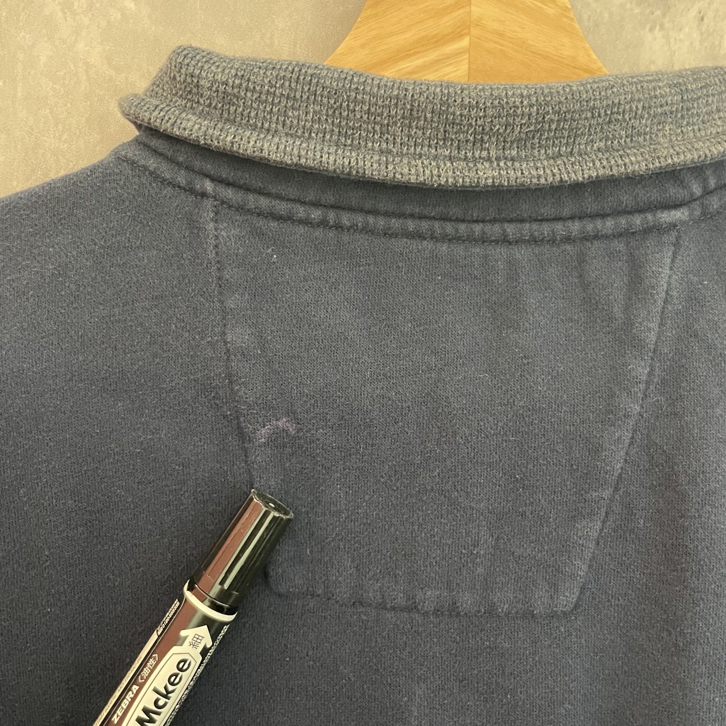 00s vintage 古着　ビンテージ　ノーティカ　ハーフジップ　NAUTICA　 スウェット　ワンポイントロゴ