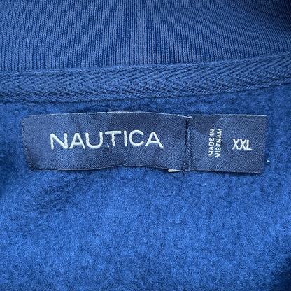 00s vintage 古着　ビンテージ　ノーティカ　ハーフジップ　NAUTICA　 スウェット　無地　ワンポイントロゴ