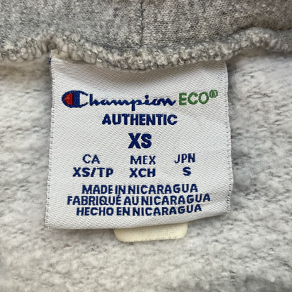 00s vintage 古着　ビンテージ　チャンピオン　Champion 　スウェット　フロントプリント　ECO AUTHENTIC　パーカー　カレッジ