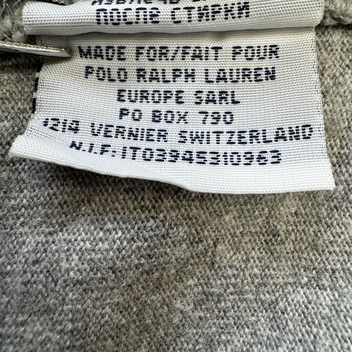 POLO by Ralph Lauren ラルフローレン ラガーシャツ 長袖 Sサイズ 古着