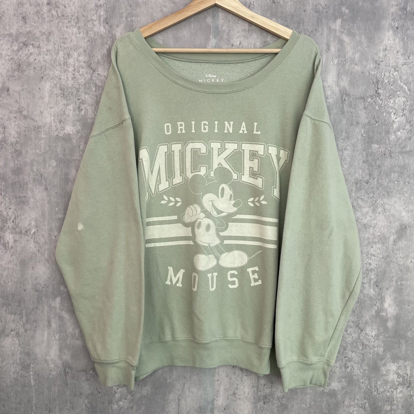 00s vintage 古着　ビンテージ　ディズニー　Disney カレッジスウェット　ミッキー　MICKEY プリント