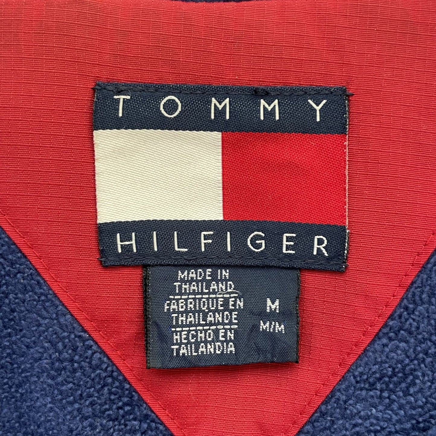 90s vintage 古着　ビンテージ　トミー　TOMMY HILFIGER トミーヒルフィガー　マウンテンジャケット　オールドトミー　