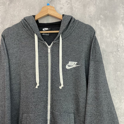 00s vintage 古着　ビンテージ　NIKE ナイキ　フルジップ　パーカー　ワンポイントロゴ　ストリート