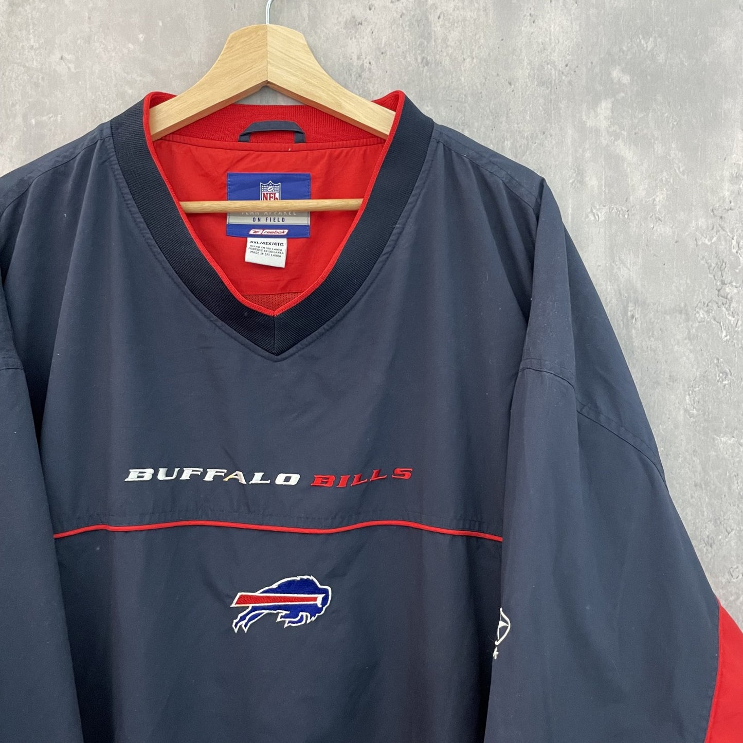 00s vintage 古着　ビンテージ　リーボック　Reebok ナイロン　ブルゾン　ナイロンジャケット　NFL チーム　スポーツ　