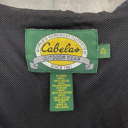 90s vintage 古着　ビンテージ　カベラス　マウンテンパーカー　ナイロンジャケット　フルジップ　Cabelas