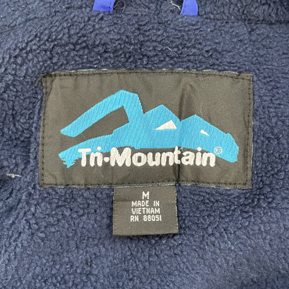 90s vintage 古着　ビンテージ　Tn-Mountain ティーエヌマウンテン　ウォームアップジャケット　フリース　ワンポイント刺繍