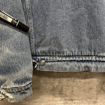 90s vintage 古着　ビンテージ　ラングラー　Wrangler　デニムジャケット　デニムボア　インディゴ