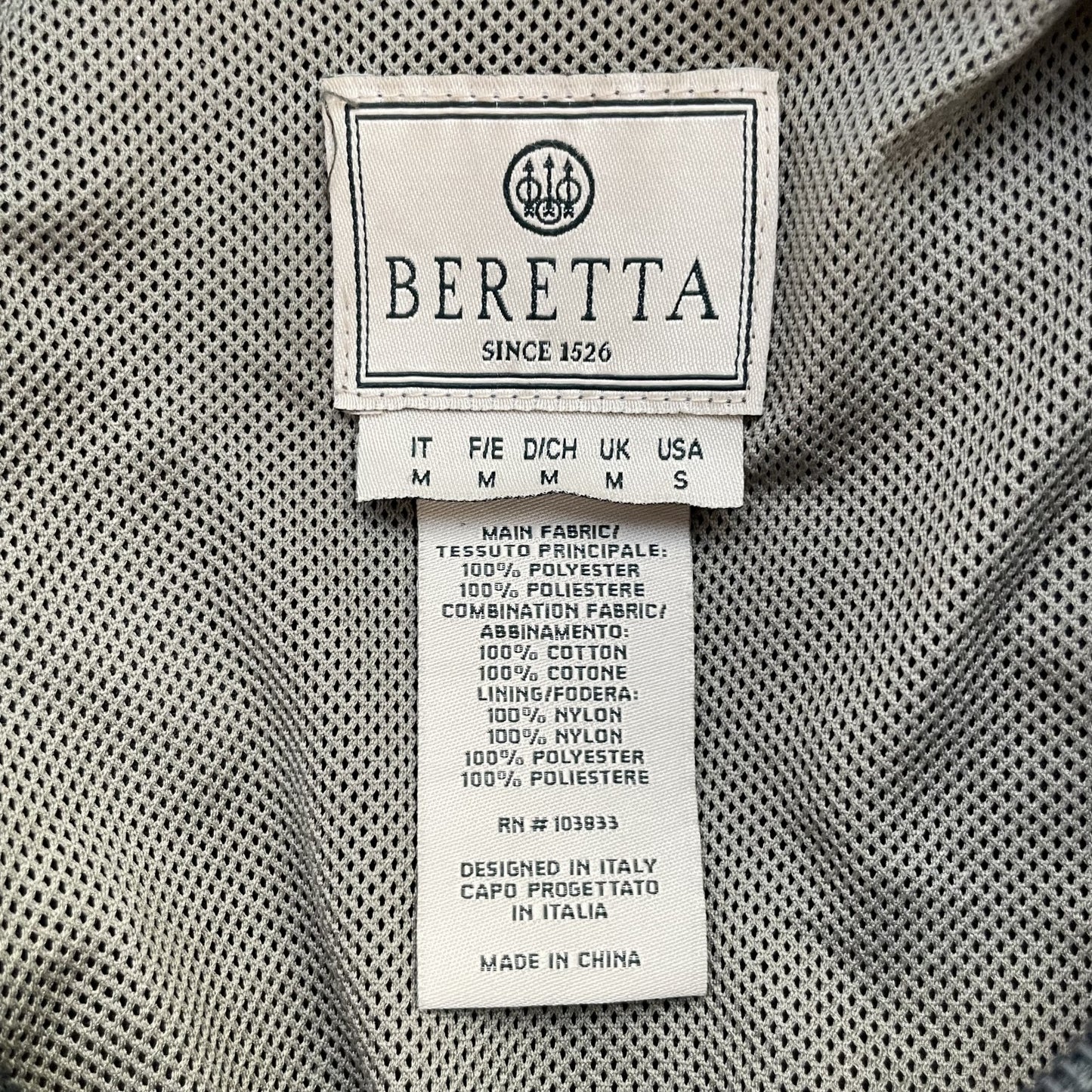 00s vintage 古着　ビンテージ　ベレッタ　BERETTA ハンティングジャケット　フリース　