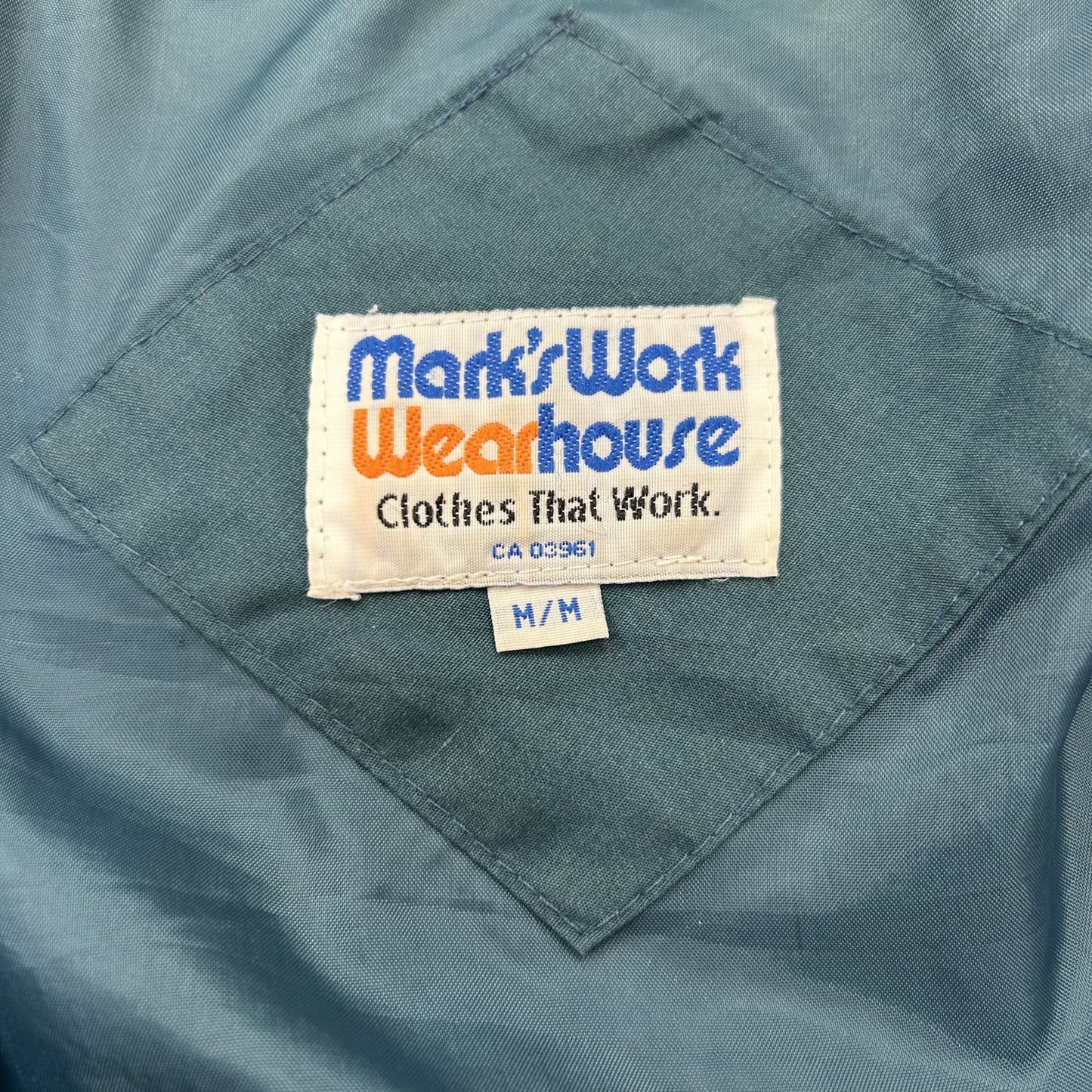 90s vintage 古着　ビンテージ　マークスワークウェアハウス　ナイロンジャケット　ストリート　シティ　Mark'sWorkWearhouse