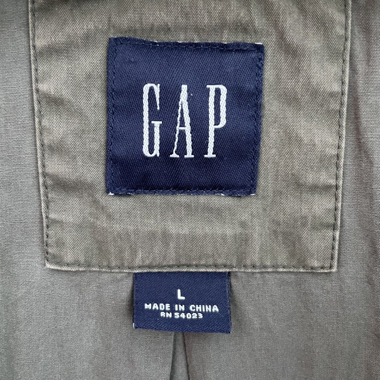 90s vintage 古着　ビンテージ　オールドギャップ　OLDGAP ワークシャツ　ナイロンジャケット　ミリタリー　アメカジ　カジュアル