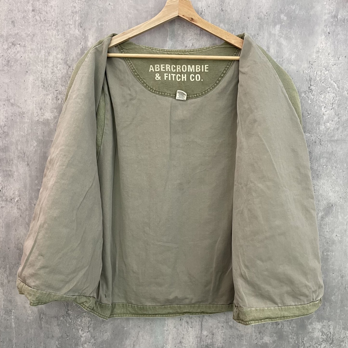 00s vintage 古着　ビンテージ　アバクロ　ハンティングベスト　ダック地　ABERCROMBIE&FITCH CO.