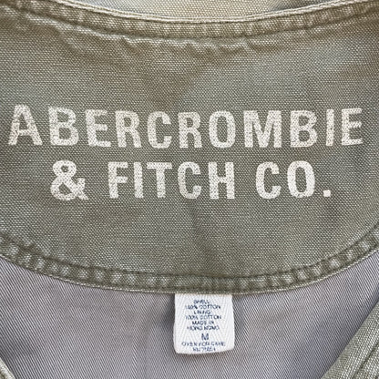 00s vintage 古着　ビンテージ　アバクロ　ハンティングベスト　ダック地　ABERCROMBIE&FITCH CO.