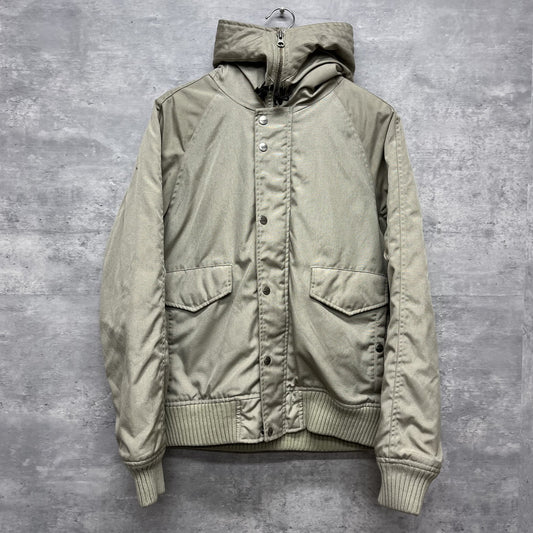 90s vintage 古着　ビンテージ　ウールリッチ　WOOLRICH　フルジップ　フライト型　ミリタリーサンプリング　N2B