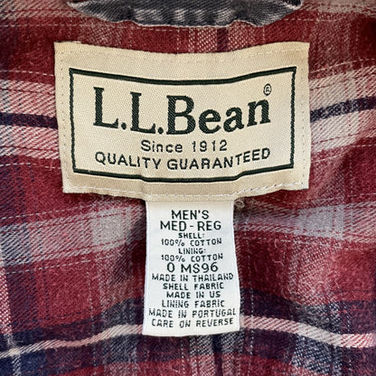 00s vintage 古着　ビンテージ　エルエルビーン　L.L.Bean シャツ　ベスト　チェック　アウトドア　アメカジ　オーバーサイズ