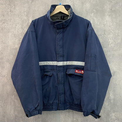 vintage 古着　ビンテージ　ハリーハンセン　ナイロンジャケット　テック　アウトドア　ストリート　短丈　HELLYHANSEN