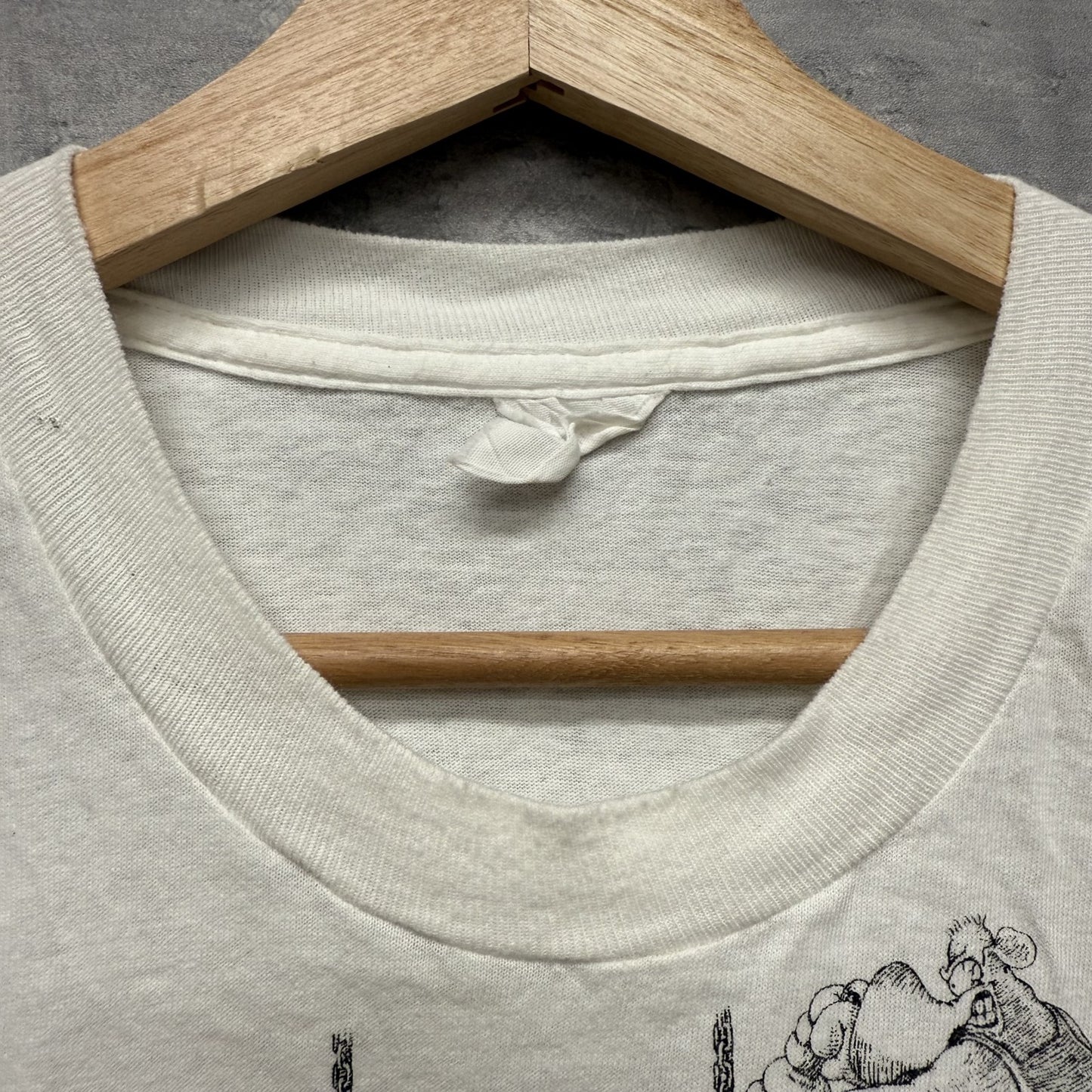 80s 90s vintage 古着　ビンテージ　Tシャツ　両シングルステッチ　モーター　ストリート　スケーター　ホワイト