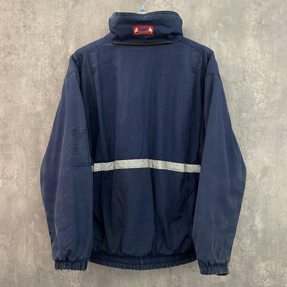 vintage 古着　ビンテージ　ハリーハンセン　ナイロンジャケット　テック　アウトドア　ストリート　短丈　HELLYHANSEN