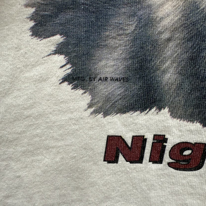 00s vintage 古着　ビンテージ　狼　オオカミ　アニマル　ストリート　オーバーサイズ　ホワイト