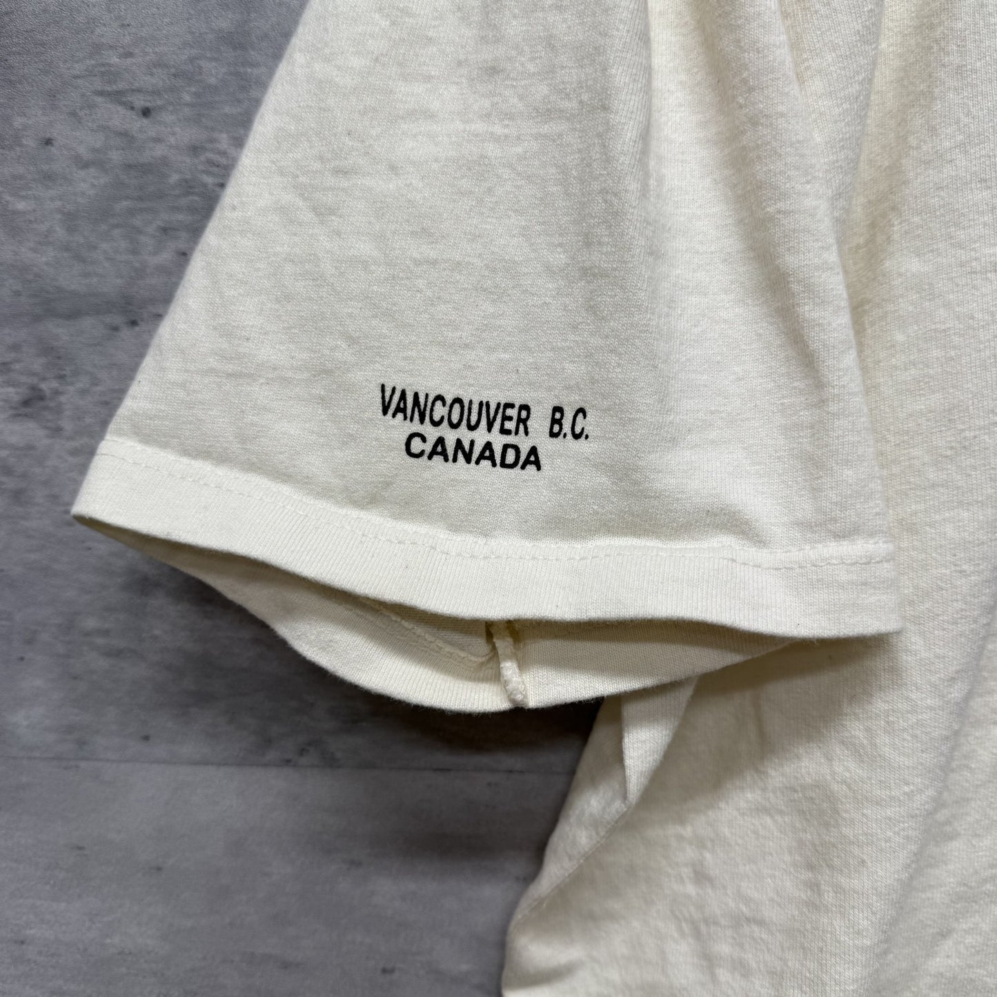 00s vintage 古着　ビンテージ　狼　オオカミ　アニマル　ストリート　オーバーサイズ　ホワイト