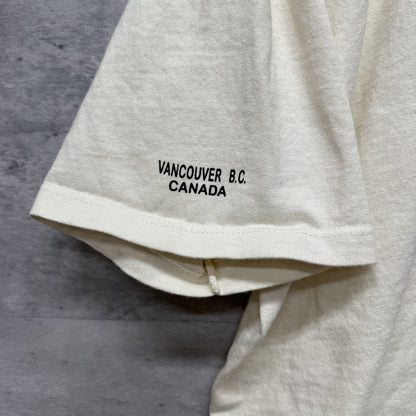 00s vintage 古着　ビンテージ　狼　オオカミ　アニマル　ストリート　オーバーサイズ　ホワイト