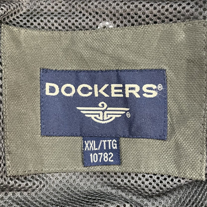 00s vintage 古着　ビンテージ　ドッカーズ　カジュアル　DOCKERS　無地　オーバーサイズ　フルジップ