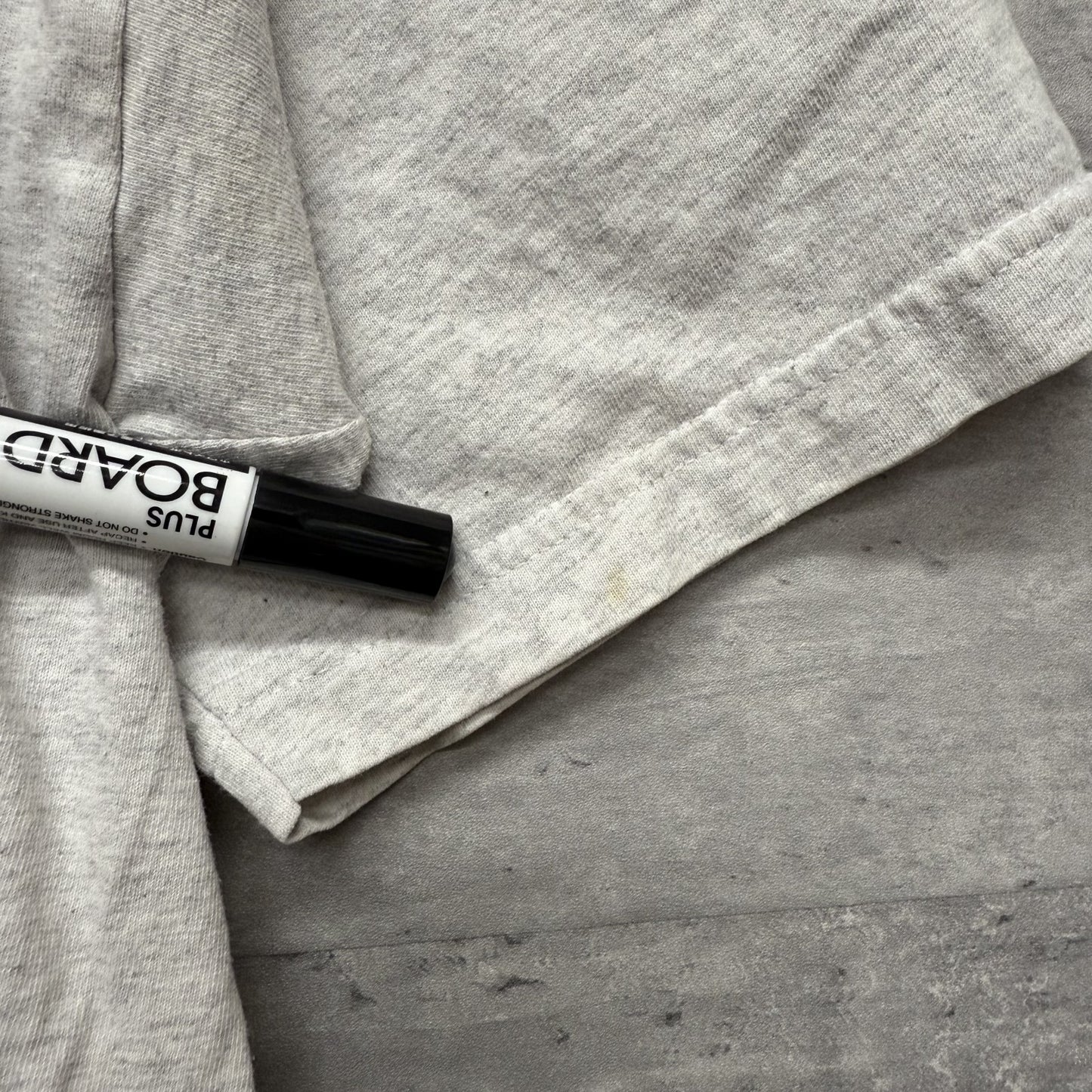 90s 00s vintage 古着　ビンテージ　BAYSIDE USA製　胸ポケット付き　ホワイト　バックプリント　