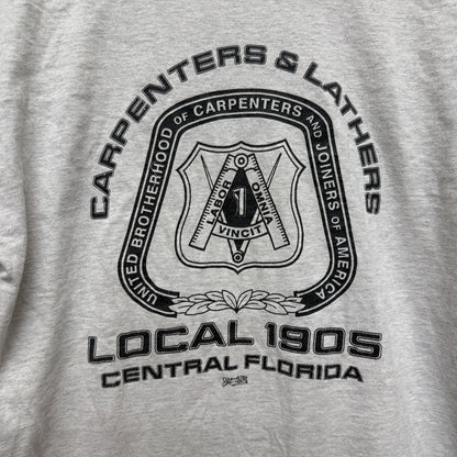 90s 00s vintage 古着　ビンテージ　BAYSIDE USA製　胸ポケット付き　ホワイト　バックプリント　