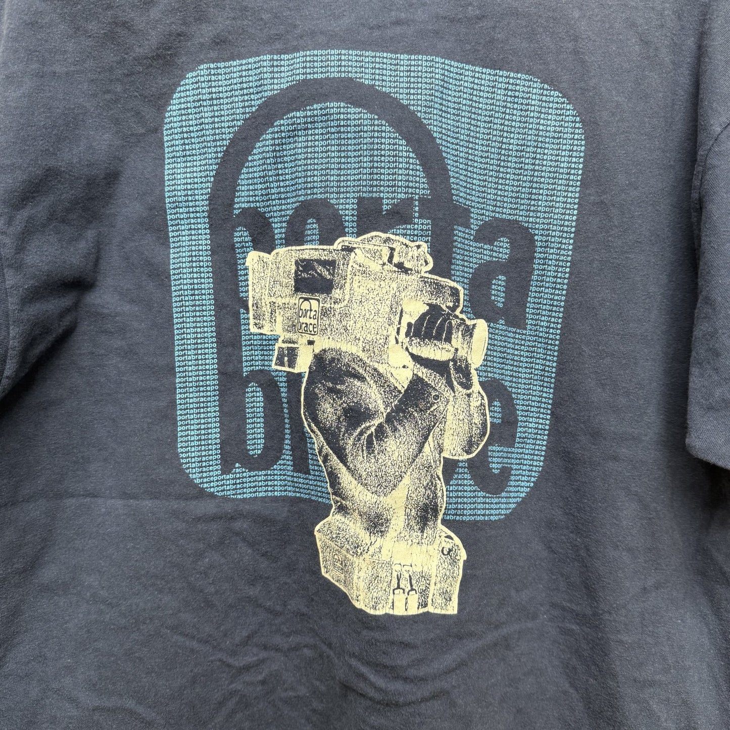 00s vintage 古着　ビンテージ　Hanse　ヘインズ　ボックスシルエット　ネイビー