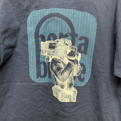 00s vintage 古着　ビンテージ　Hanse　ヘインズ　ボックスシルエット　ネイビー