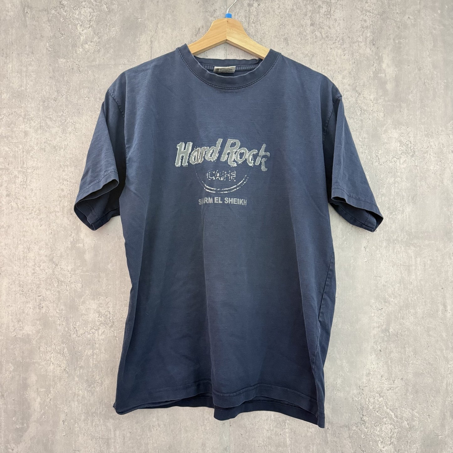 90s vintage 古着　ビンテージ　ハードロック　Tシャツ　カジュアル　シティ　フロントロゴ　HardRock