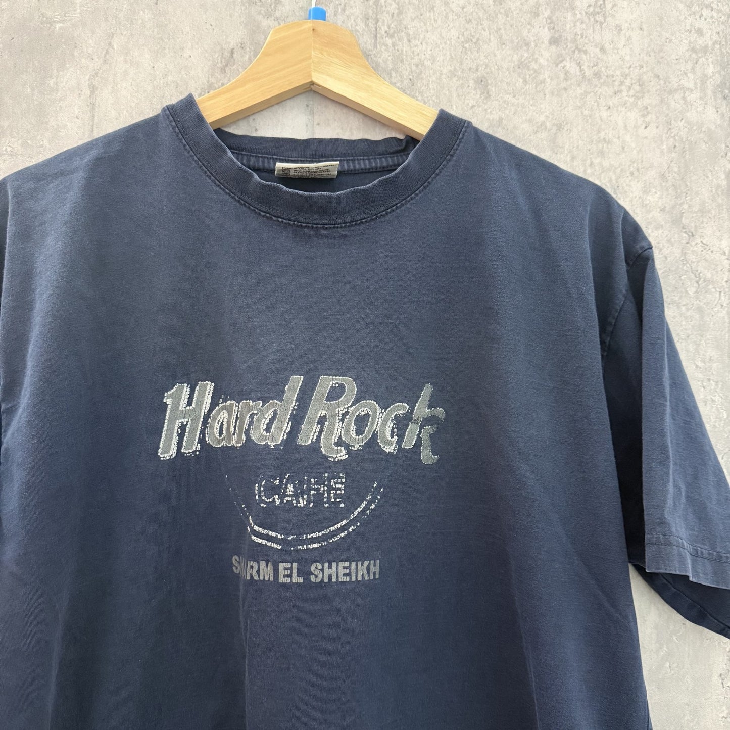 90s vintage 古着　ビンテージ　ハードロック　Tシャツ　カジュアル　シティ　フロントロゴ　HardRock