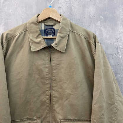 90s vintage 古着　ビンテージ　ジェイクルー　ワークジャケット　アメカジ　J.Crew カジュアル　スイングトップ　オーバーサイズ