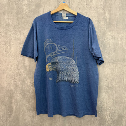 90s vintage 古着　ビンテージ　ジャージーズ　アニマルT 袖シングル　USA製　オーバーサイズ　