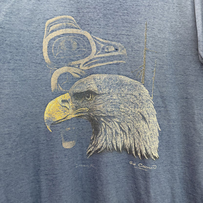90s vintage 古着　ビンテージ　ジャージーズ　アニマルT 袖シングル　USA製　オーバーサイズ　