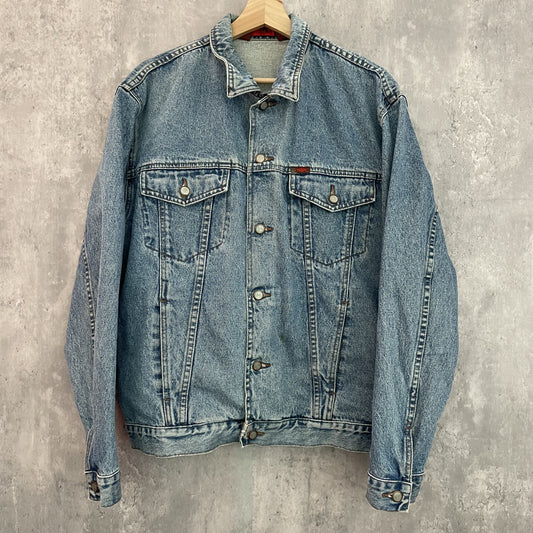 90s vintage 古着　ビンテージ　デニムジャケット　リークーパー　LeeCooper Gジャン　インディゴ　アメカジ