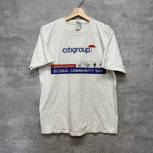 00s vintage 古着　ビンテージ　ギルダン　GILDAN Tシャツ　企業　カジュアル　ストリート　両面プリント