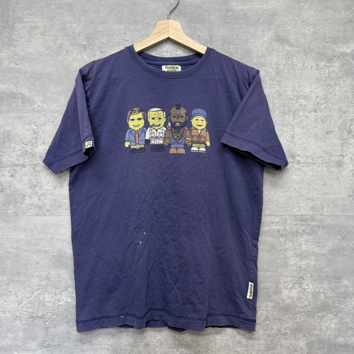 TOONSTAR Tシャツ　レゴ　キャラクター　カジュアル　ネイビー　シティ